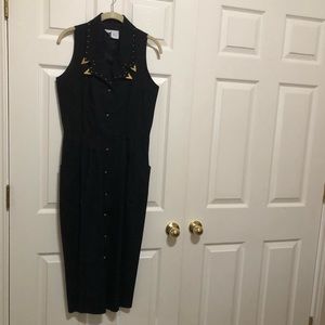 ET AL Vintage black dress